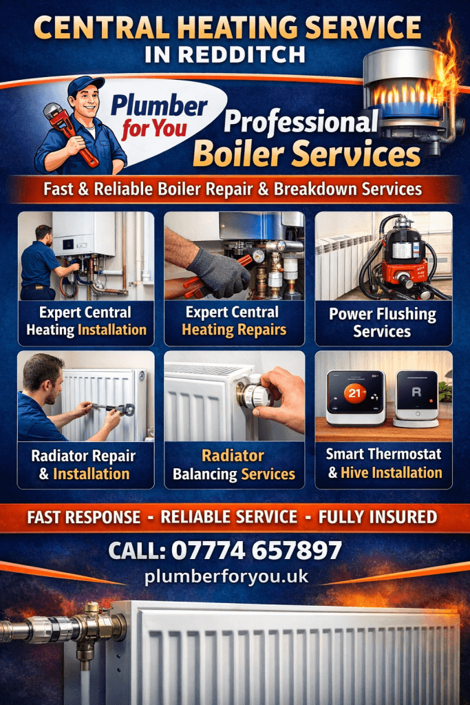 Plumbing services and boiler solutions in Redditch Plumbing services and boiler solutions in Redditch